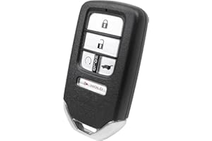KR5V2X(V44) Key Fob Remote Compatible with Honda Civic 2018-2021 CR-V 2017-2020 Pilot 2016-2019, 433Mhz 5 Buttons Keyless Ent