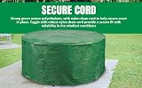 ADEPTNA Heavy Duty Large Round Patio Table Cover 225cm x 98cm view 6