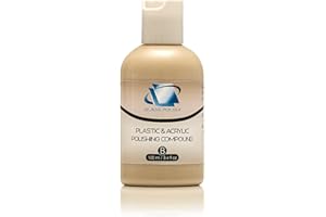 Glass Polish 100ml (3.4oz) Plastic & Acrylic Polishing Compound for Professional High-Gloss Micro Finishes - GP14018