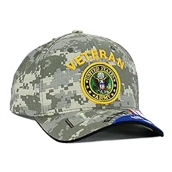 US Army Veteran Hat Army Military Official Licensed