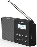 groov e Geneva DAB FM Radio Bluetooth Alarm Clock 80 Presets Black view 3