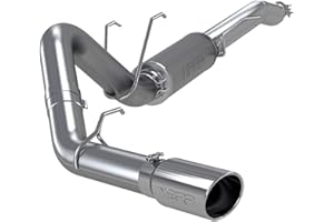 MBRP S5247304 Exhaust System Cat Back (2017-UP Ford F250/350 6.2L Super/Crew Cab 4" , Single Side, T304)