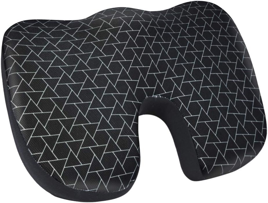 AmazonBasics Memory Foam Seat Cushion Triangle, UShape, Seat