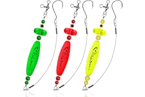 YOTO Santee Cooper Rig, Catfish Rig for Bank Fishing, Catfishing Tackle Rattler Floats, Chunky Rigs Catfish Equipment