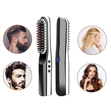 Geggur Ion Charging Wireless Heated Smoothing And Straightening