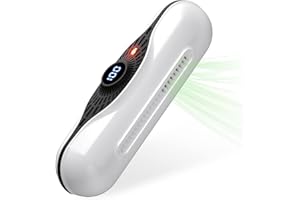 Tesiplz Mini USB Fridge Deodorizer,3 Modes LED Digital Display Refrigerator Air Purifier,Reusable Portable Smell Odor Eliminator,Beats Baking Soda Charcoal Bags Absorber for Car,Closet,Wardrobe