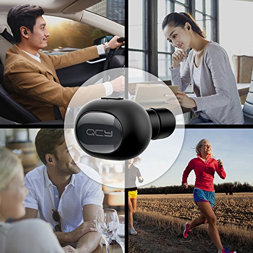 Bluetooth Headset, MINI Invisible Bluetooth Earpiece In Ear V4.1 Wireless Bluetooth Car headphones with Mic for iPhone 7 SE 6 6 plus 5 5S Ipad Apple Watch and Android Smart Phones(1 Pack) - Thumbnail 5