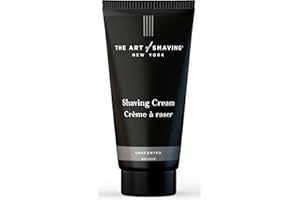 The Art of Shaving Shaving Cream for Men - Shaving Cream Mens Beard Care, Protects Against Irritation and Razor Burn, Clinically Tested for Sensitive Skin, Unscented, 2.5 Fl Oz