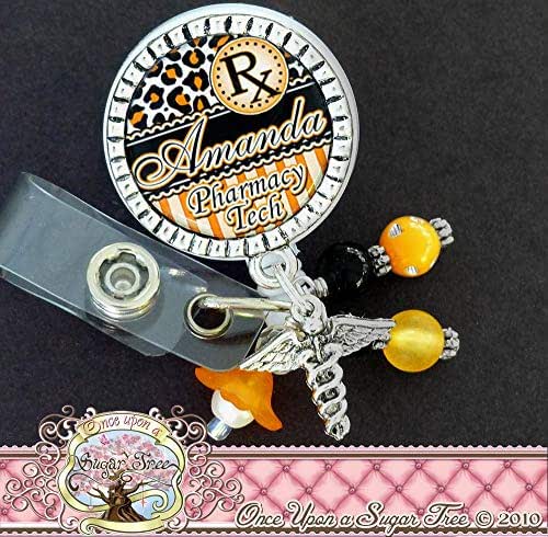 Amazon Pharmacy Tech Badge Holder Pharmacist Rx Id