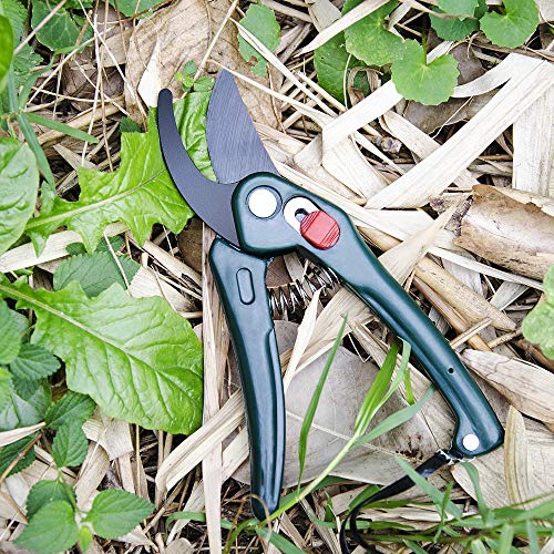 Sonkir Gardening Hand Pruner Pruning Shear, Professional Garden Clippers Manual Hand Pruner for Garden