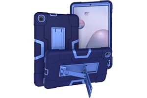 Jaorty 3 in 1 Hybrid [Soft&Hard] Heavy Duty Rugged Stand Cover Shockproof Anti-Slip Anti-Scratch Full-Body Protective Cases f