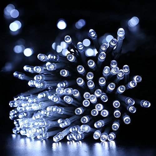 Icicle Curtain Lights, 8 Modes, 306 LED Cutest Fairy String Lights Indoor Outdoor Wall Background Decorative Lights for Wedding/Festival/Party/Garden/Home Christmas Decorations (Cool white) - Thumbnail 6