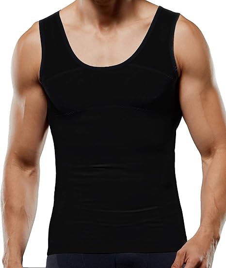 mens chest and stomach compression shirt