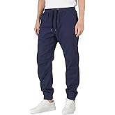 ITALYMORN Khaki Chino Joggers for Men Twill Stretch Casual Pants with Pockets