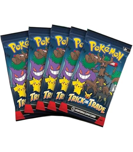 Amazon.com: Pokemon 2023 Trick or Trade Mimikyu & Pikachu