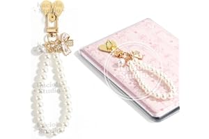 Kaciola Charm Chains for Kindle, Cute Phone Charm Chains Bracelets Accessories for Readers Booklovers Women Men, Charms Compatible for E-Reader/Phone/Paper White (D01-D05)