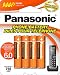 Panasonic Genuine HHR-4DPA/8BA AAA NiMH Rechargeable Batteries for DECT Cordless Phones, 8 Pack primary