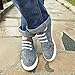 LattoGe Tieless Elastic Silicone No Tie Shoelaces Lace Lock Bands for Kids, Adults Athletic Running Shoe Laces,Seakers (Adults Size White) …