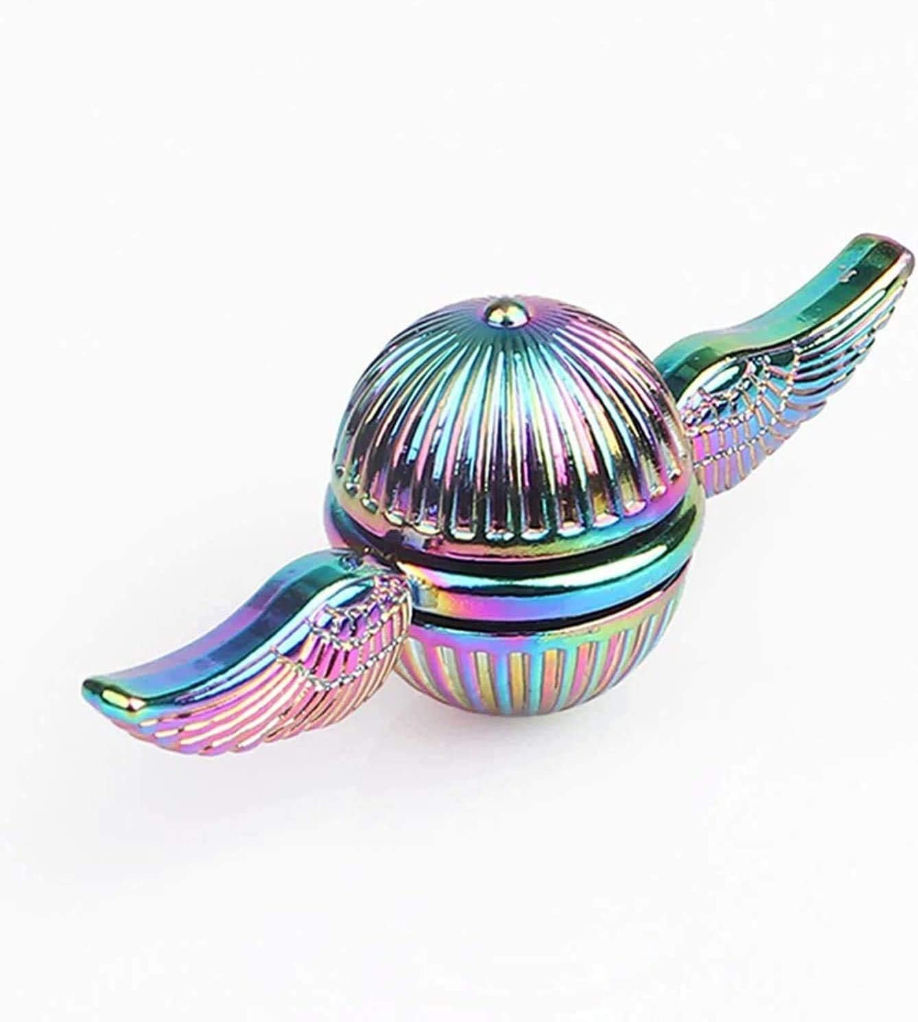 Fidget Spinners Metal Fingertip Gyro Sensory Toys Finger Hand Spinner Desk Gadget Spinning Top Focus Toy Birthday Gift Party Favor for Kids Adults (2PCS) - Image 3