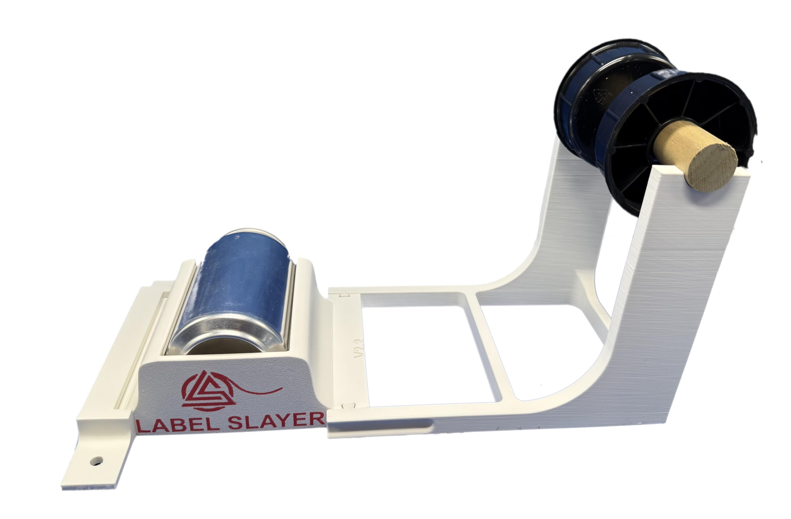 Photo 1 of Label Slayer 12 oz Beer Can Label Applicator – Manual, Fast & Precise Labeling Tool for Craft Beer & Homebrewers