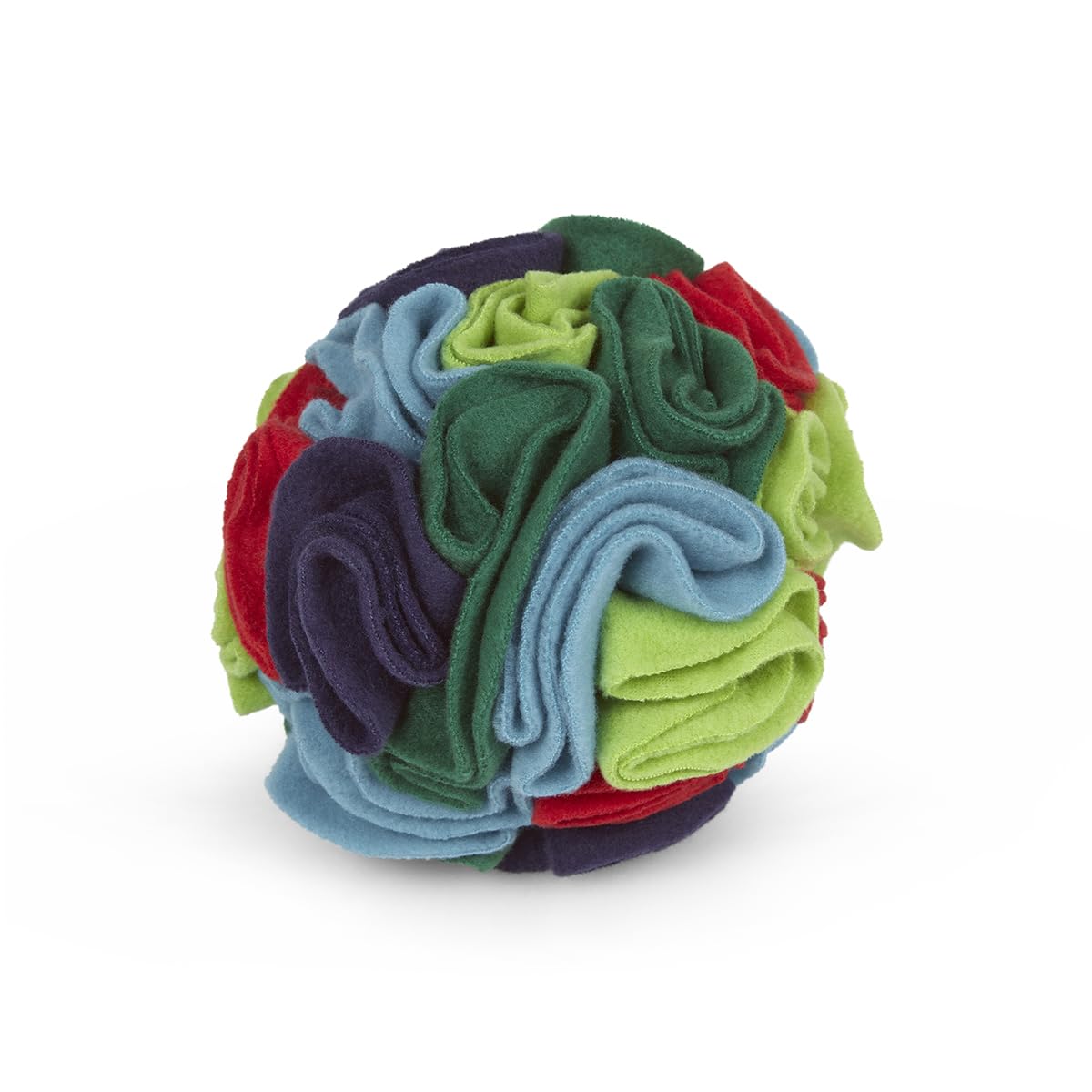 Petface Fabric Snuffle Ball Pet Treat Puzzle Toy (Pack of 1) — image 1