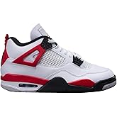 Retro Air Jordan 4 - White, Fire Red, Black, Neutral Grey by Nike