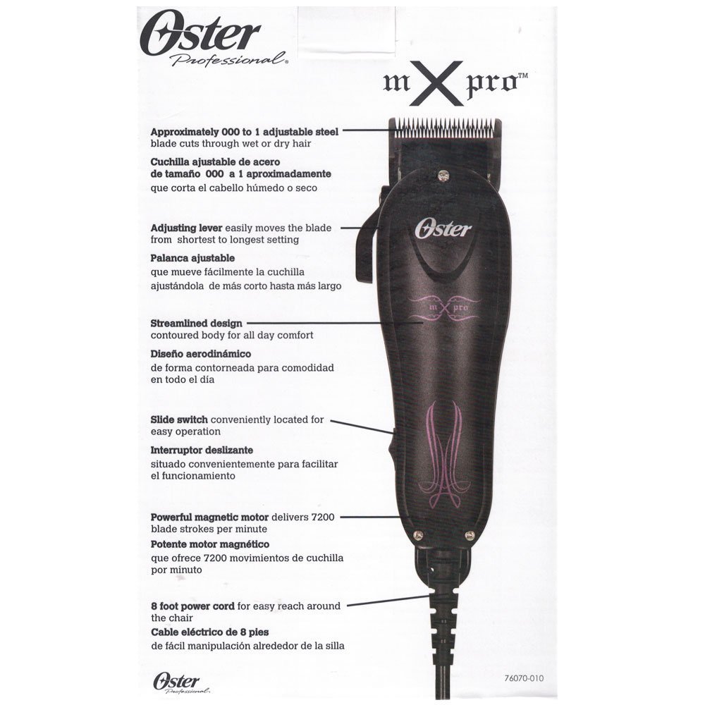 oster professional mx pro clipper