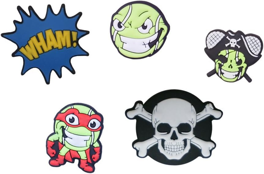 Racket Expressions Comic Book Tennis Dampener 2 & 5 Packs
