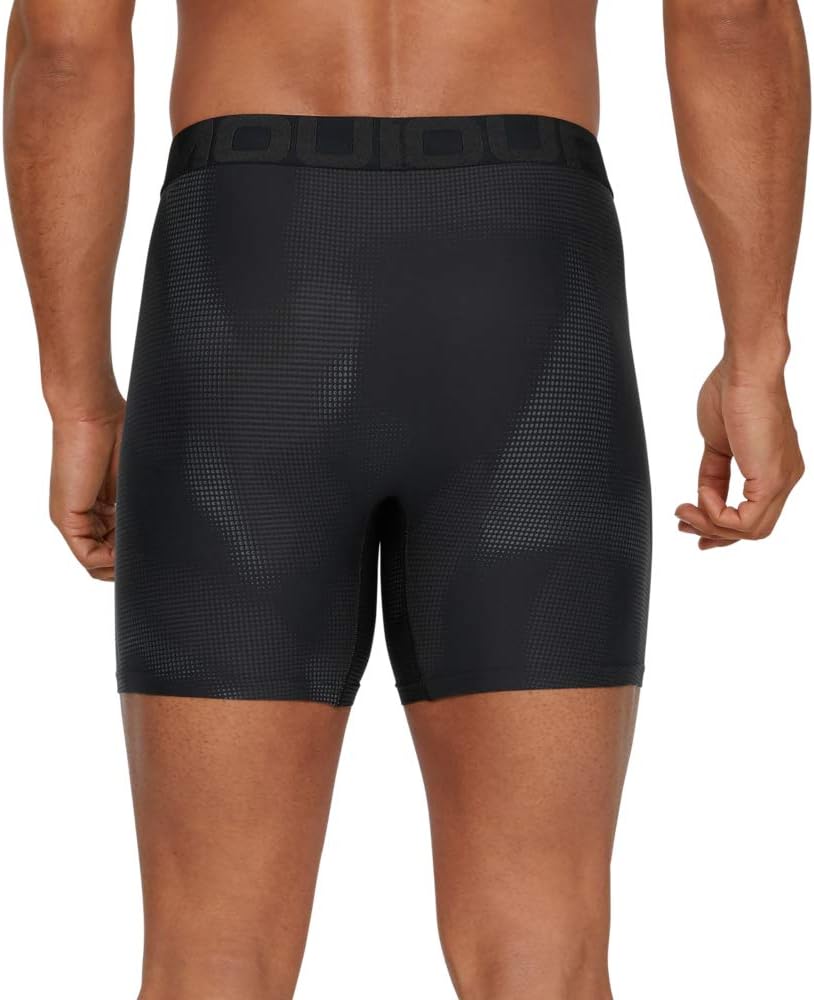 Under Armour Men's Tech 6in 2 Pack Novelty Boxer Jock
