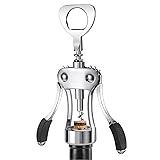 KORCCI Wine Opener, Heavy-Duty Zinc Alloy Wing