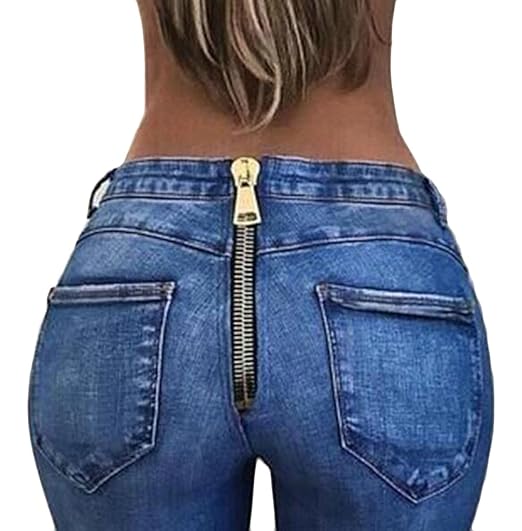 zipper butt pants