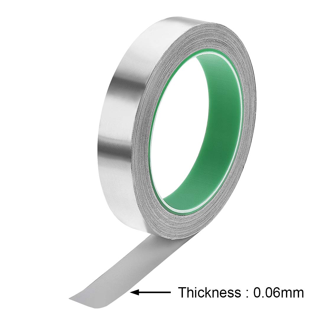 uxcell 18mm Aluminum Foil Tape High Temperature Tape for HVAC,Sealing,Patching Hot and Cold Air Ducts Adhesive Tape 20m/65ft - Image 4