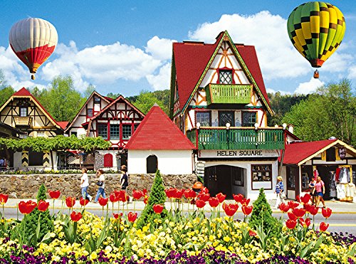 Colorluxe 1000 Piece Puzzle - Hot Air Balloons Helena, Georgia