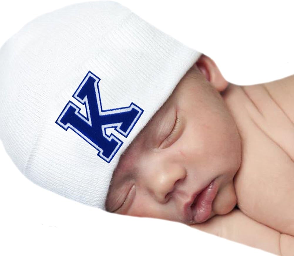 initial baby hats