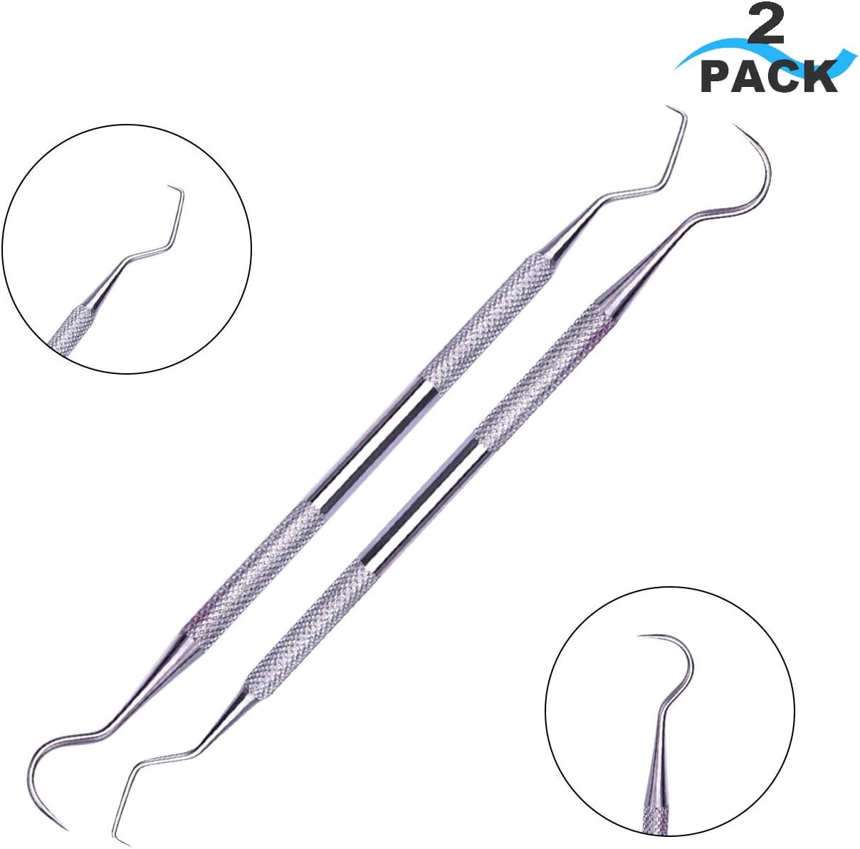 Professional Dental Scraper Tool Dentist Pick, 2Pack Medical