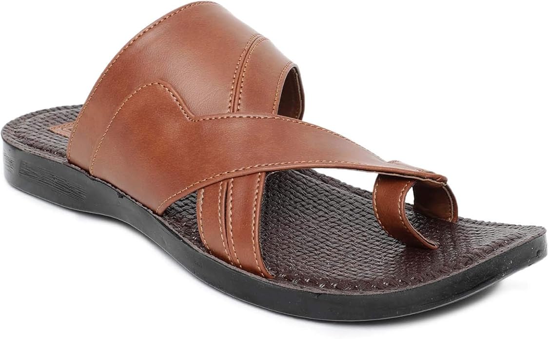 PARAGON_SHOES Pavmr Men's Tan Outdoor Sandals 10 UK (44.5 EU