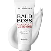 The Bald Brothers Scalp Moisturizer, Everyday Bald Head Care (3fl Oz) | Matte Finish, Non-Greasy, 100% Vegan &amp; Cruelty-Free, Fragrance-Free Daily Moisturizer for Men, Face &amp; Scalp Care