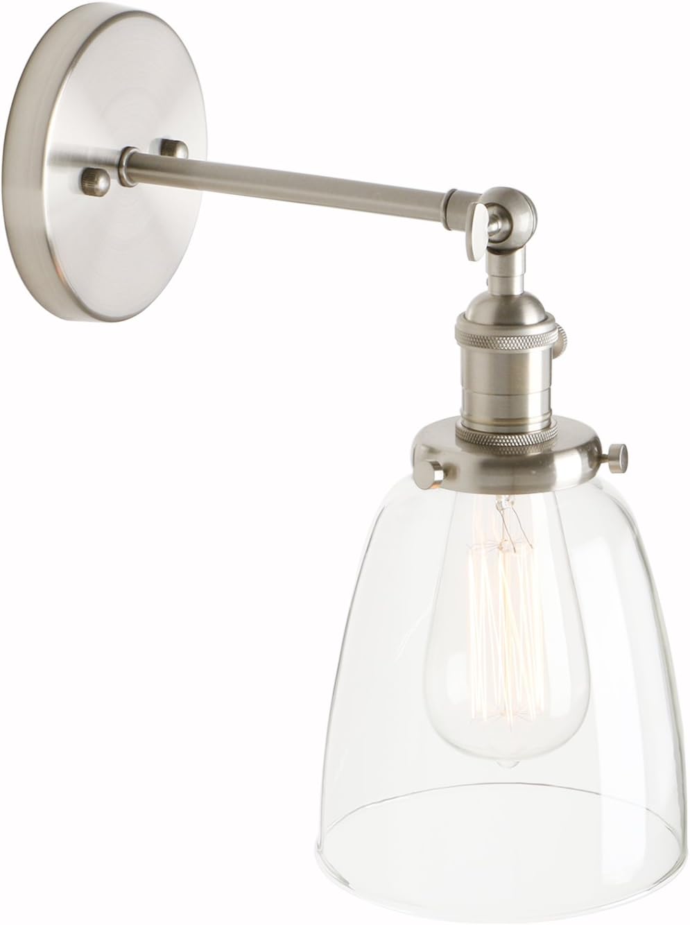 Pathson Industrial Vintage Modern Wall Light Fittings Loft Bar Kitchen