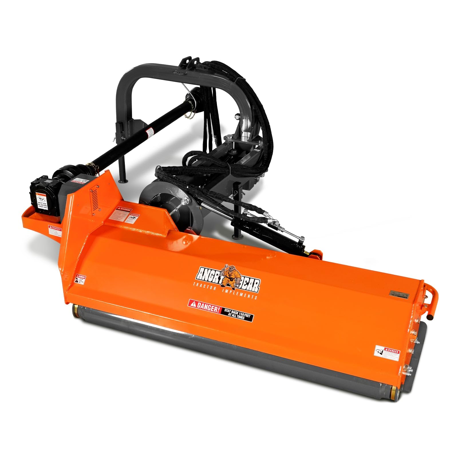 MechMaxx 72" Heavy Verge 3Point Offset Flail Ditch