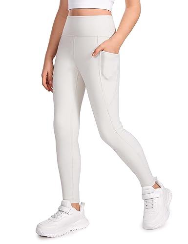 Thermal Fleece Fleece Lined Leggings For Girls Fleece Lined Tights