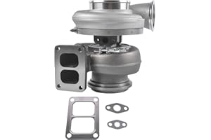 NEWZQ Turbo Charger 171702 S400SX4 S475 75mm T6 1.32 A/R Twin Scroll Compatible with Navistar Truck with Series 60 Engine 200