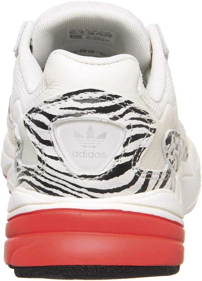 adidas falcon off white shock pink silver animal