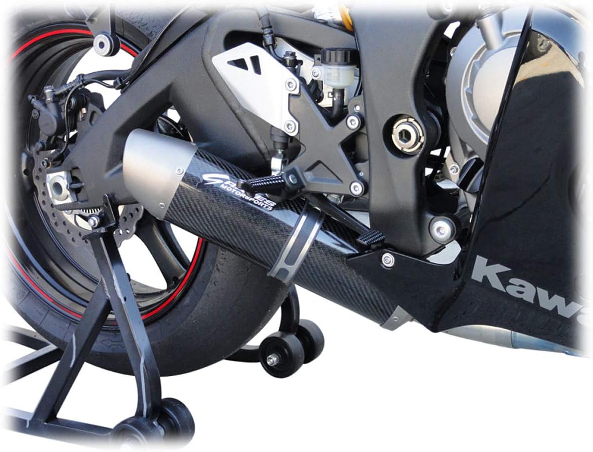 Graves Cat Eliminator Slip-On Exhaust (Stainless Steel/Carbon Can/Titanium End Cap) for 11-15 Kawasaki ZX10R