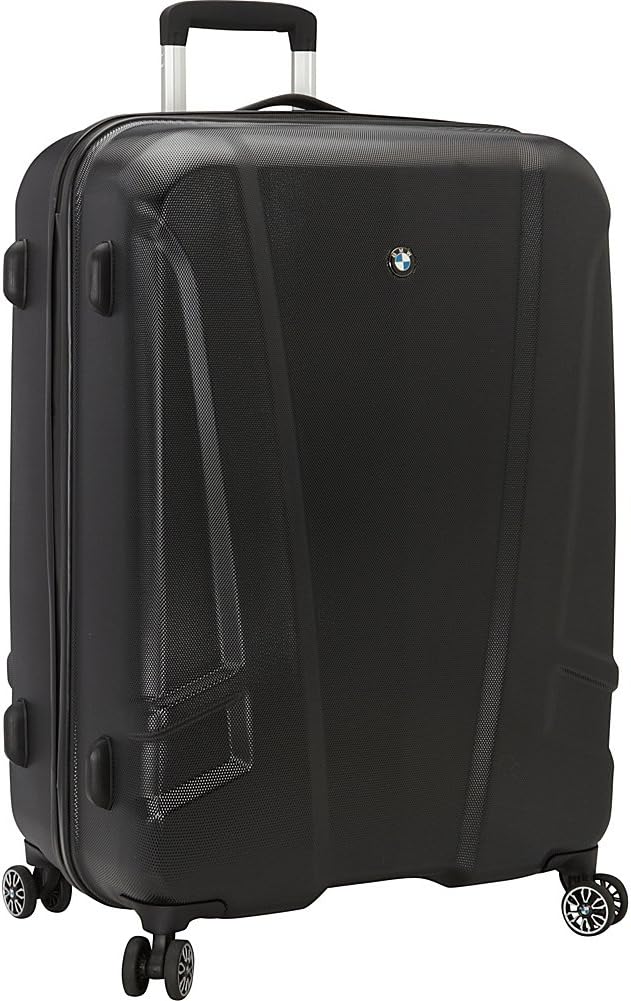 27" Hardside Spinner Suitcase Color: Black