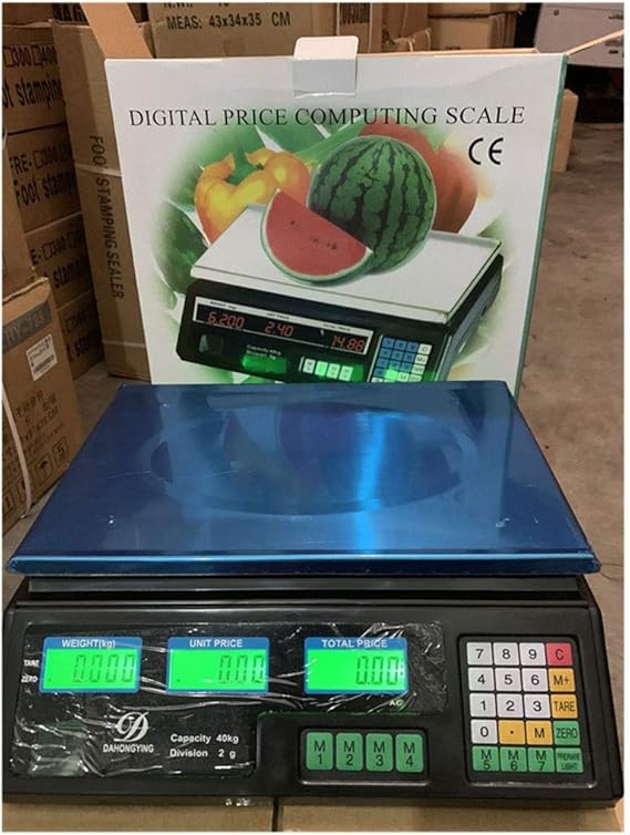 Electronic Price Computing Scale, Platform Scale With Highlight LED