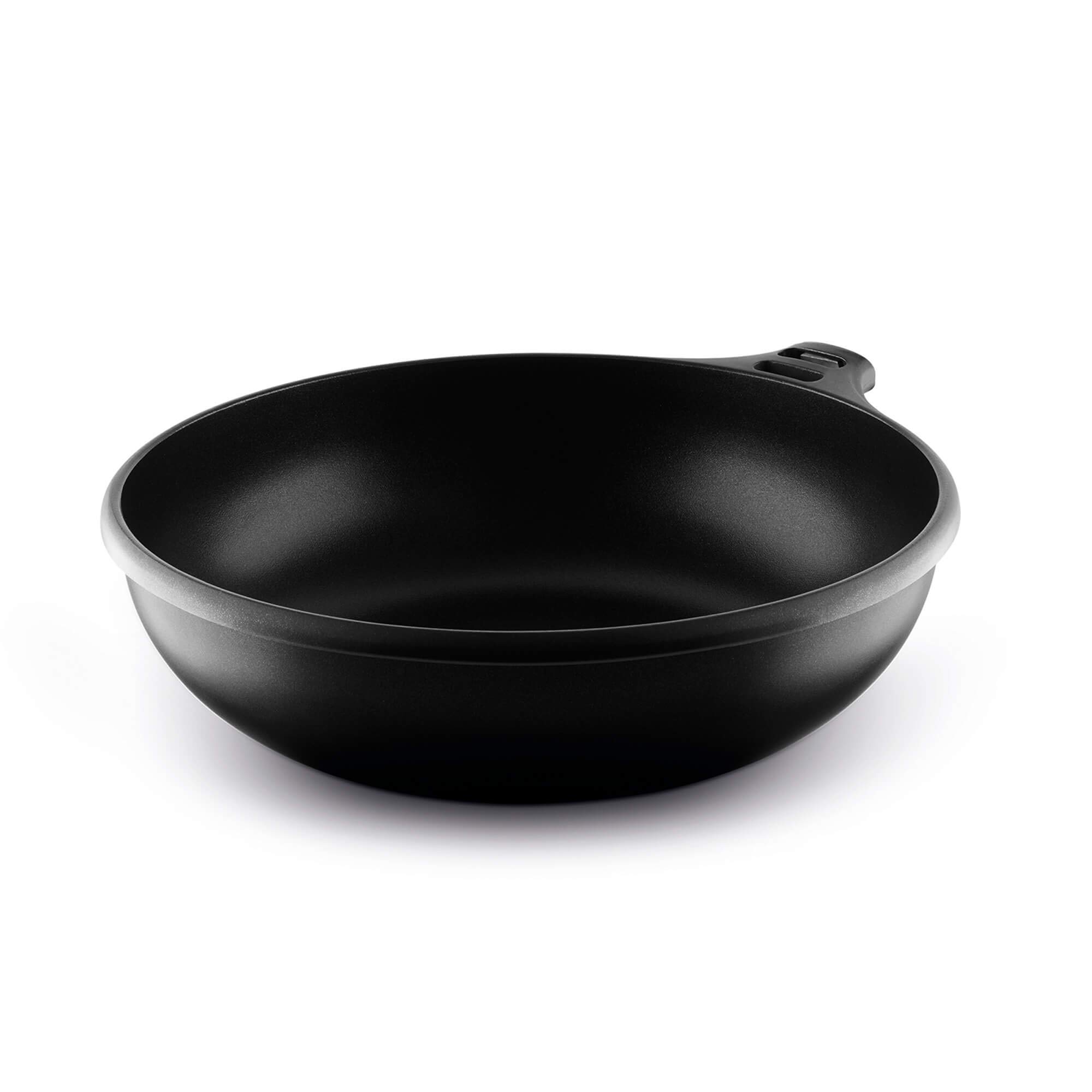 Casey Fundix Wok induction in 4 liter non-stick cast aluminum, 28 cm, Black
