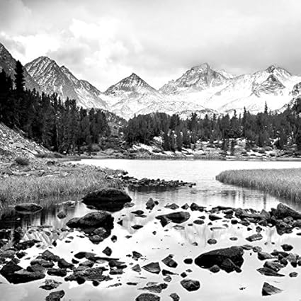 Tableau Deco 50x50 Paysage Montagne Noir Et Blanc Amazon Fr Cuisine Maison Tableau Deco 50x50 Paysage Montagne Noir Et Blanc Amazon Fr Cuisine Maison