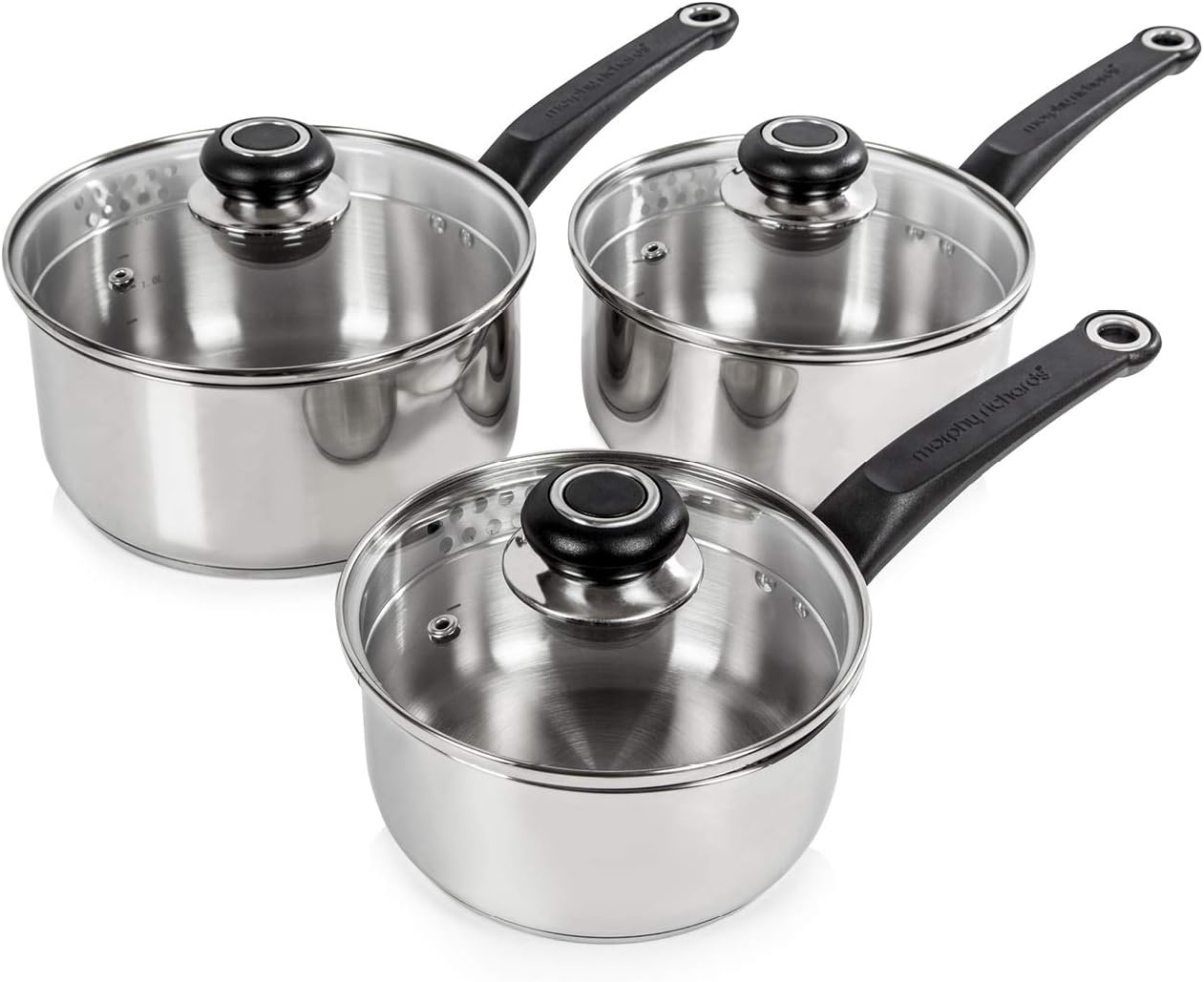 Morphy Richards Equip 3 Piece Pan Set 