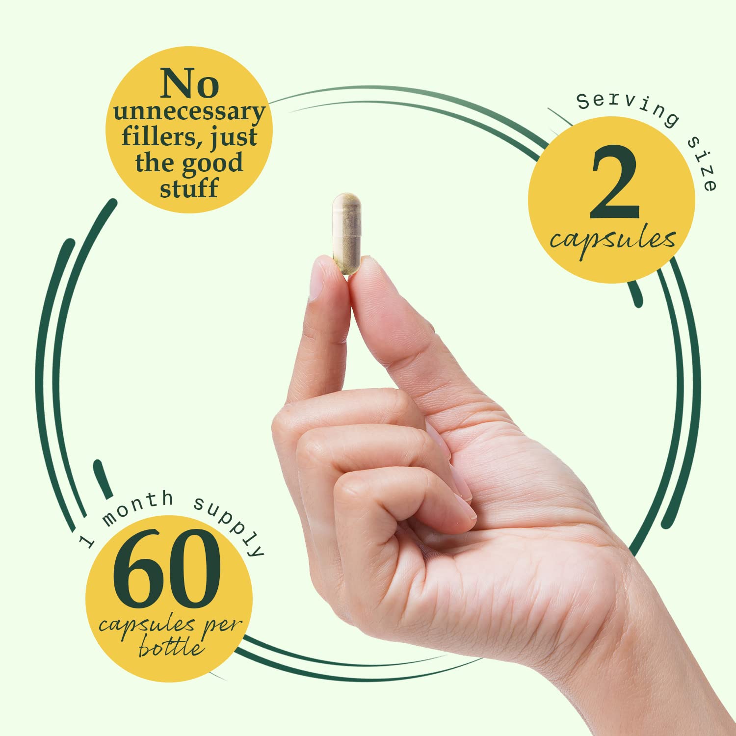 Betterbrand BetterFocus Brain Booster Brain Supplements for Memory and Focus for Mental Clarity. Caffeine, Dynamine, L-Theanine, Rhodiola & TeaCrine (30 Servings)