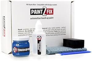 PBJ Hydro Blue Touch-Up Paint Kit - Scratch & Chip Repair Compatible with Dodge